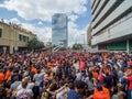 HOUSTON, TEXAS - NOV 3rd 2017 - World Champions Houston Astros celebrate their win over the LA Dodgers