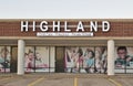 Highland preschool and child care business storefront in Houston, TX. Royalty Free Stock Photo