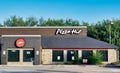 Pizza Hut store location in Houston TX. Royalty Free Stock Photo
