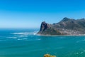 Hout bay and Chapman`s peak drive Royalty Free Stock Photo