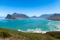 Hout bay and Chapman`s peak drive Royalty Free Stock Photo