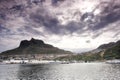 Hout Bay, stormy skies Royalty Free Stock Photo