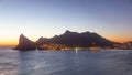 Hout Bay Sunset Royalty Free Stock Photo