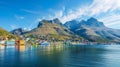 Hout Bay, Western Cape, South Africa - Coastal Town with Mountain Backdrop