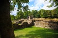 HovedÃÂ¸ya is one of a number of small islands off the coast of Oslo, Norway. The ruins of the monastery.