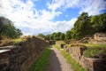 HovedÃÂ¸ya is one of a number of small islands off the coast of Oslo, Norway. The ruins of the monastery.