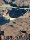 Hoover Dam from a plane