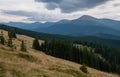 Hoverla mountain the highest mountain of Ukraine