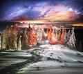 Hoverla night ascent