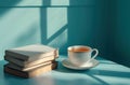 how books and tea can lead your life Royalty Free Stock Photo