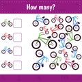 How many bicycles are there