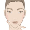 How to apply face cream