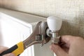 How to connect a faucet to a heating radiator. Step by step instructions. Step 6.