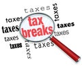 How to Find Tax Breaks - Magnifying Glass