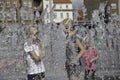 How to get out of the water fountain. Aarhus Denmark 08-02-2019