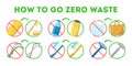 How to go zero waste tips for people