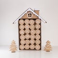 how to make advent calendar for kids, step by step instruction, DIY, empty toilet paper roll craft