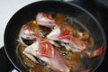 How to make boiled dreamfish Royalty Free Stock Photo