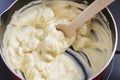 How to make cake pops - melting white chocolate in the pot