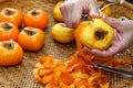 How to make Japanese dried persimmons