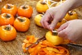 How to make Japanese dried persimmons