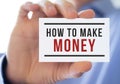 How to make money Royalty Free Stock Photo