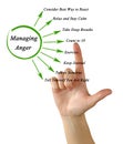 How to manage anger Royalty Free Stock Photo
