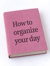 How to organize day book