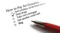 How to Pay for Groceries Checklist Inflation Desparate to Make Ends Meet