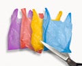 How to put an end to plastic bag Royalty Free Stock Photo