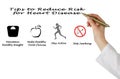 How to Reduce Risk for Heart Disease