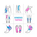 The kinesio taping