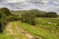 The Howgills and Sedbergh in Cumbria Royalty Free Stock Photo