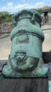 Cannon on the Castillo de San Marcos Royalty Free Stock Photo