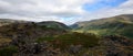 Blue skies over Seat Sandal Royalty Free Stock Photo