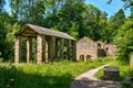 The Howk bobbin mill ruins