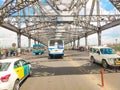 Howrah bridge view from bus