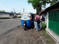 Howrah, 06/24/2020: India unlock 1.0, transport has start again, shops are opening again. Autos and buses have started