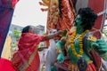 Durga Puja festival, Howrah, West Bengal, India