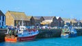 Fishing boats at Howth harbour Dublin