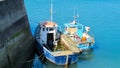 Fishing boats at Howth harbour Dublin Royalty Free Stock Photo