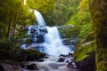 hoy sai yheang waterfall.waterfall in chiangmai Thailand