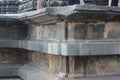 Stone carvings of hoyasala temples Royalty Free Stock Photo