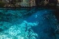 Hoyo Azul in Punta Cana, Dominican Republic Royalty Free Stock Photo