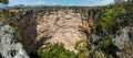 Hoyo Cimarron, cenote sinkhole in the northwestern Guatema Royalty Free Stock Photo