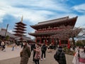 Hozomon Treasure-House Gate at Sensoji Temple