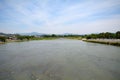 Hozu River in Arashiyama, Kyoto, Japan