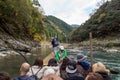 Hozugawa River Cruises at Arashiyama, Kyoto, Japan