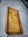 HP case that hasn& x27;t been used for a long time, looks very dirty