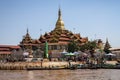 Phaung daw oo pagoda, Inle Lake, Shan State, Myanmar Royalty Free Stock Photo